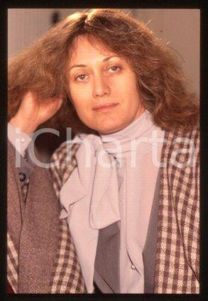 Noelle CHATELET - LITERATURE Portrait of writer 1989 ca * 35 mm vintage slide 9