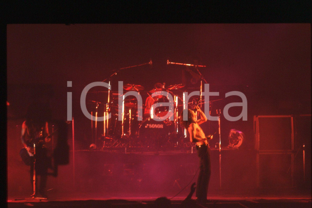 35mm vintage slide* 1993 MILANO Enrique BUNBURY degli HEROES DEL SILENCIO (18)