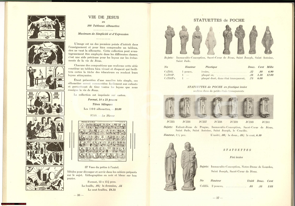 Oggetto da collezione cartaceo 1960 MONTREAL Catalogue Brothers of Christian Schools 1