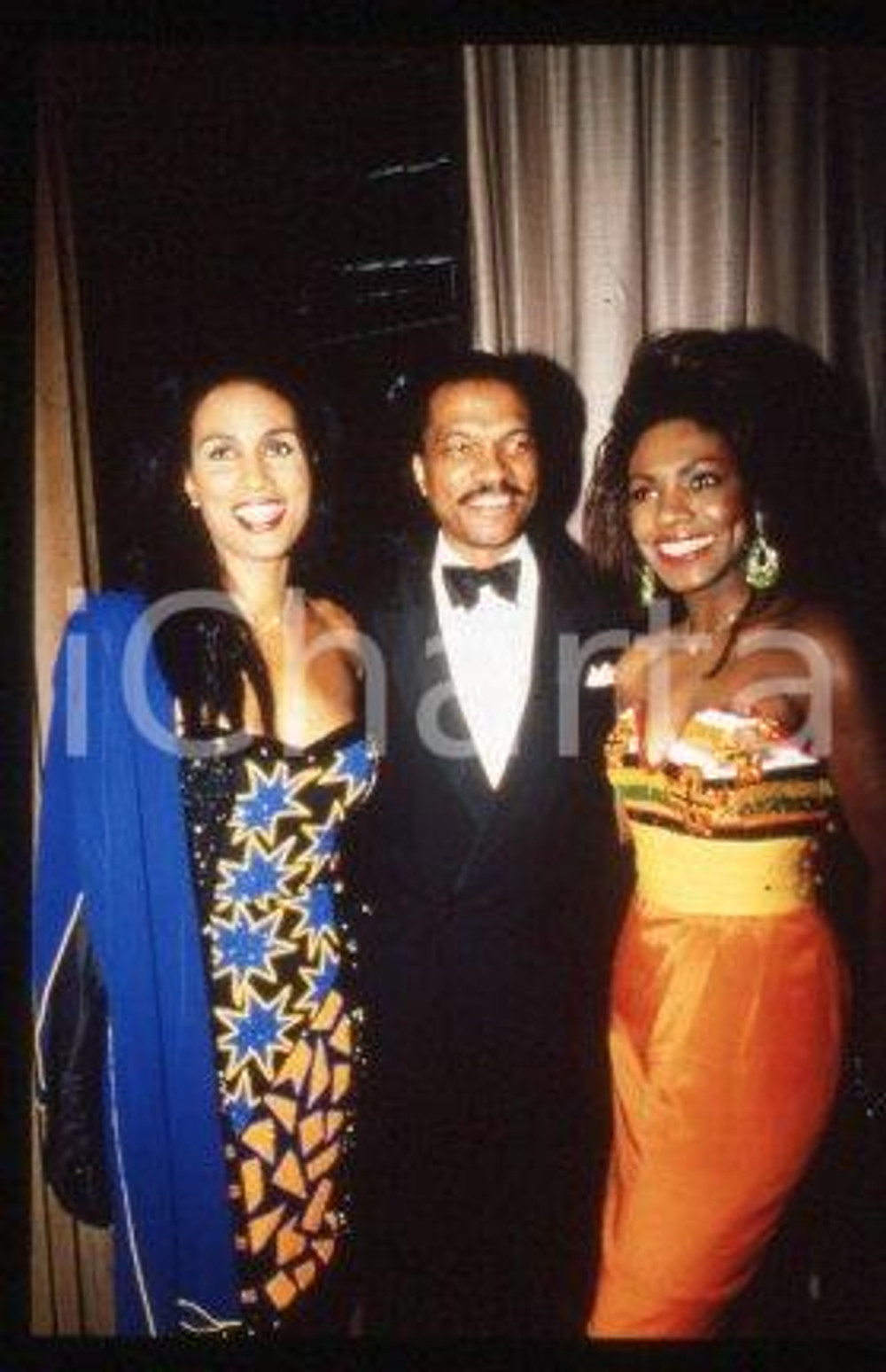 35mm vintage slide* 1989 NEW YORK Billy Dee WILLIAMS & Sheryl Lee RALPH (5)