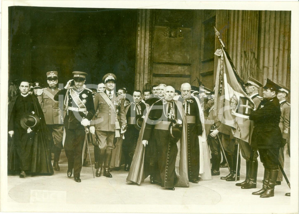 Fotografia d epoca originale 1939 ROMA Paolo di JUGOSLAVIA Tomba dei Reali del PANTHEON Fotografia 1