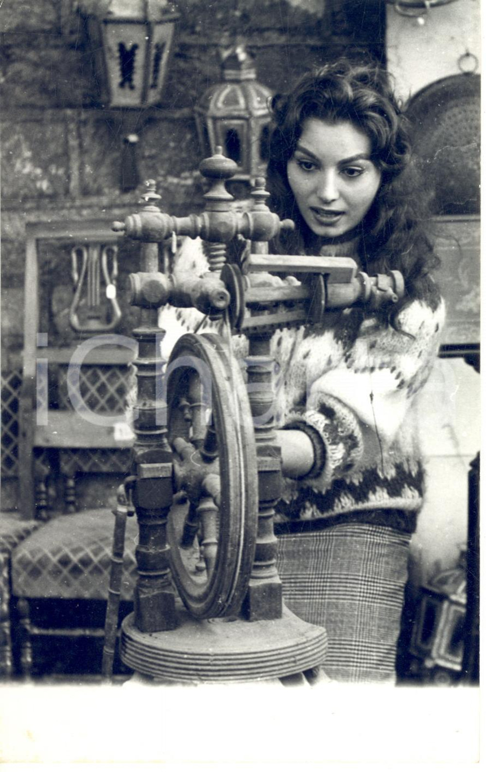 1959 CARNEVALE di RAPALLO Caccia al tesoro - Rosanna SCHIAFFINO in gara *Foto
