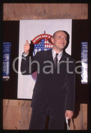 Max PEZZALI - MUSIC Singer-songwriter 883 group 1998 ca * 35 mm vintage slide 23