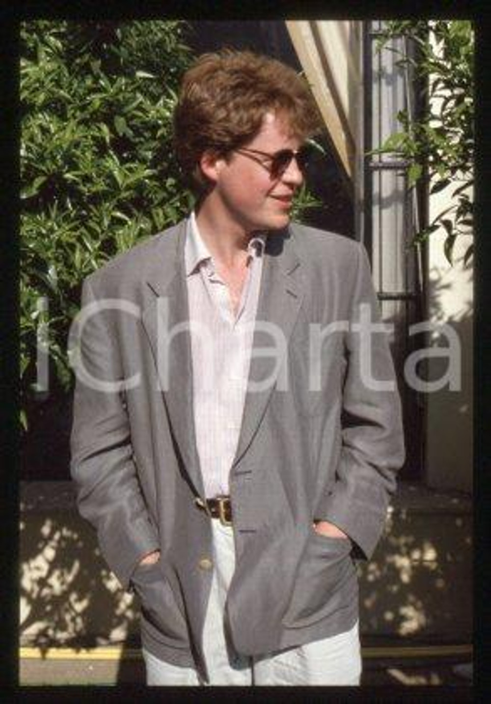 35mm vintage slide* 1985 NBC NEWS Brother of Princess Diana Charles SPENCER (5)