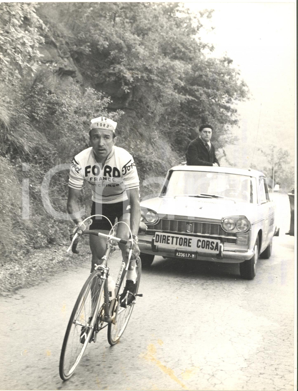 1966 CICLISMO GIRO D'ITALIA Tappa IMPERIA-MONESI Julio JIMENEZ da solo - Foto