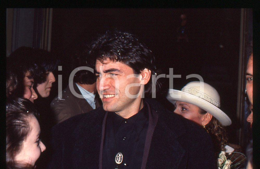 35mm vintage slide* 1991 MUSICA Luciano LIGABUE e Donatella MESSURI 2
