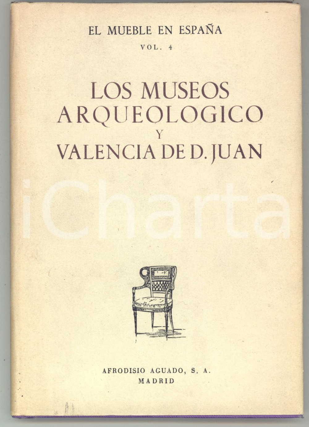 Libro, pubblicazione d epoca 1950 Luis M. FEDUCHI Los Museos Arqueologico y Valencia de D. Juan 1