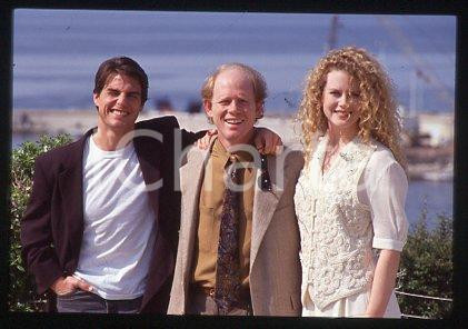 35mm vintage slide* 1992 CANNES Tom CRUISE & Nicole KIDMAN, Ron HOWARD "FAR"(91)