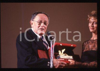 35mm vintage slide* 1987 VENEZIA Joseph L. MANKIEWICZ and Susan SARANDON (56)