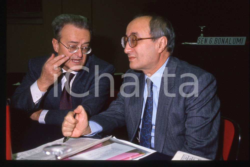 35mm vintage slide* 1989 ca Enrico DE MITA e Camillo FERRARI (2)