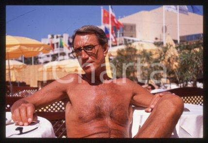 35mm vintage slide* 1989 ca CANNES an American actor Roy SCHEIDER (12)
