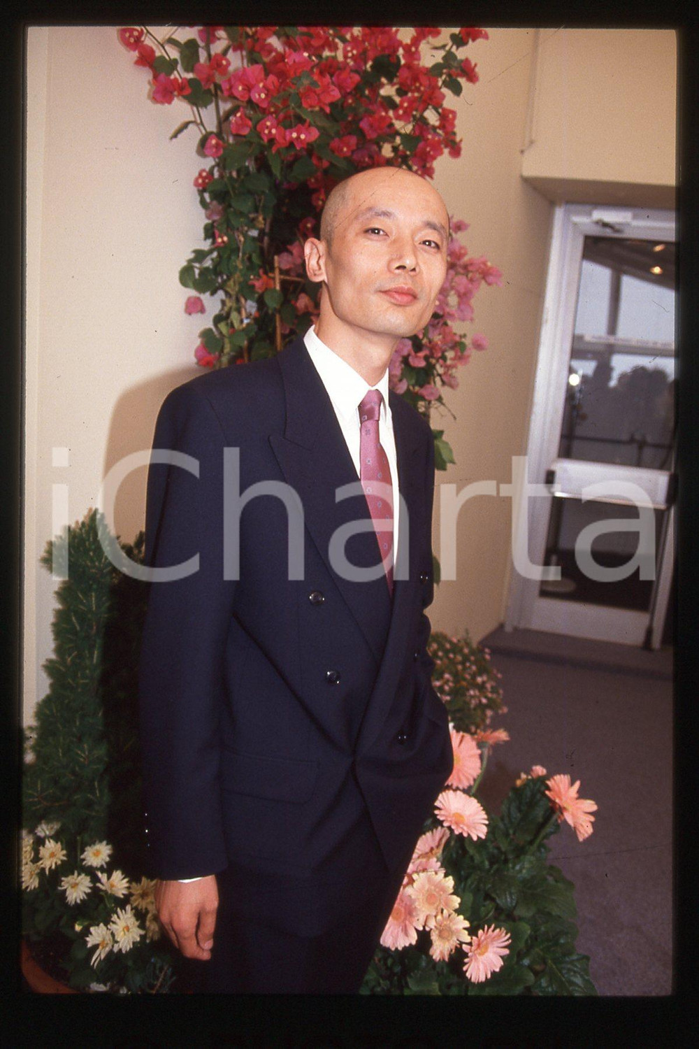 35mm vintage slide* 1994 ca VENICE Ge YOU Chinese actor (17)