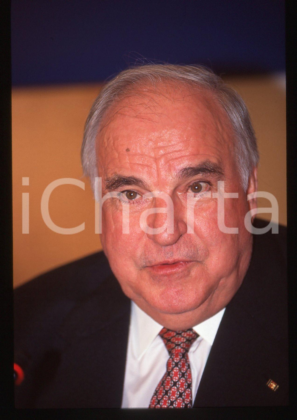 35mm vintage slide* 1996 TORINO Helmut KOHL al vertice "MAASTRICHT-DUE" (33)