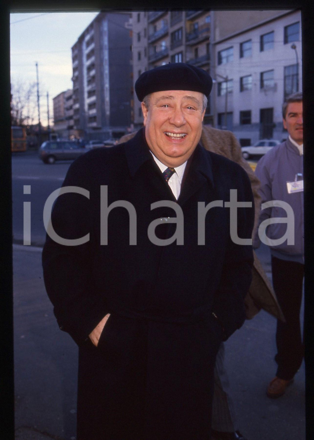 35mm vintage slide* 1985 ca ITALIA Domenico ROSATI Ritratto presidente ACLI (4)
