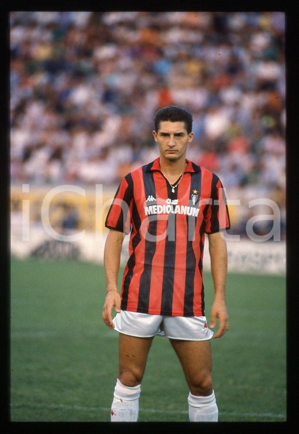 35mm vintage slide* 1989 ITALIA CALCIO PADOVA vs MILAN 1-1 - Daniele MASSARO