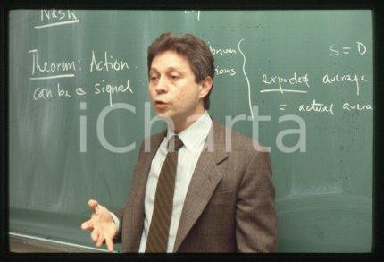 35mm vintage slide* 1985 ca ECONOMICS Professor Janusz A. ORDOVER Portrait (8)