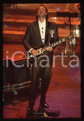 35mm vintage slide* 1991 SANREMO Festival Phil MANZANERA English musician (2)