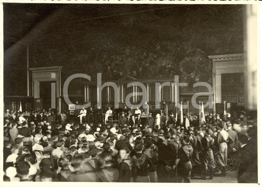 Fotografia d epoca originale 1935 ca VENEZIA Renato RICCI Congresso Internazionale Studenti Fotografia 1