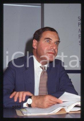 35mm vintage slide* 1995 ca MILAN European Commissioner Leon BRITTAN (10)