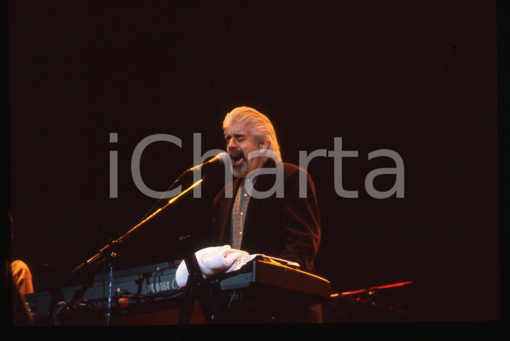35mm vintage slide* 1993 MILANO Michael MCDONALD concerto al Teatro Nazionale 9