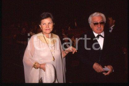 Jorge AMADO and Zélia GATTAI - CANNES Portrait 1990 ca * 35 mm vintage slide 2