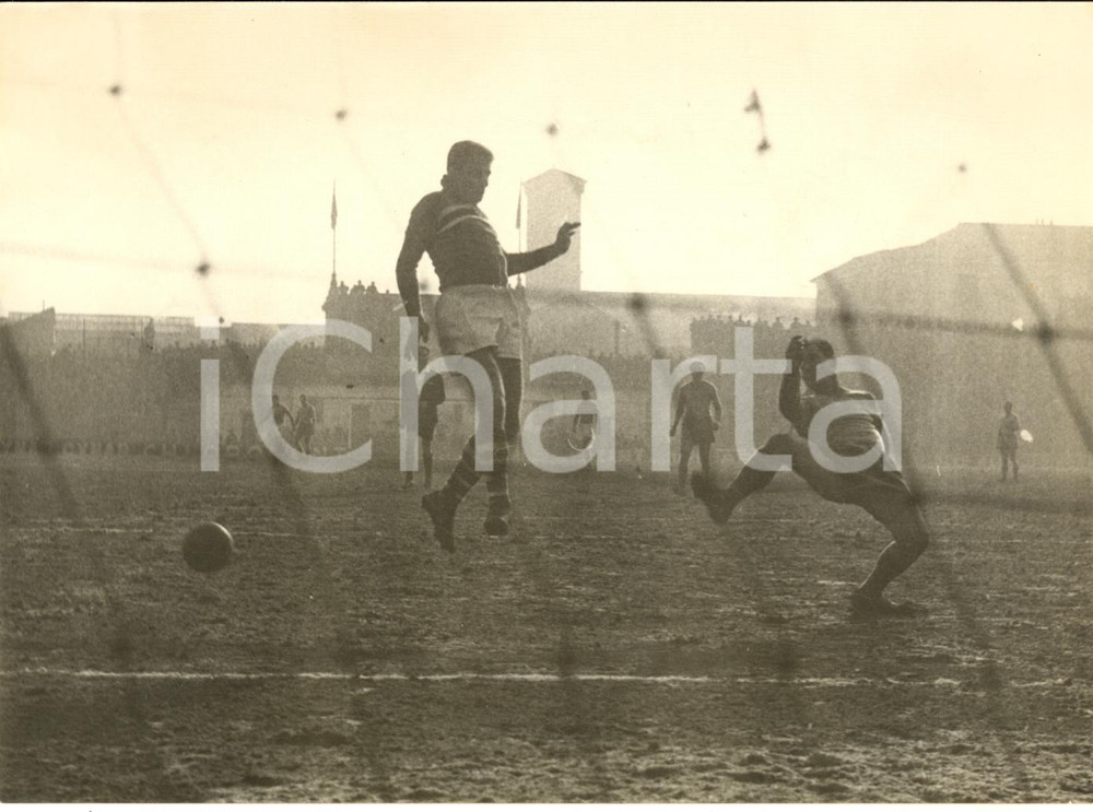 1960 ca GENOVA CALCIO SERIE A  Una partita della SAMPDORIA - Foto 18x13 cm
