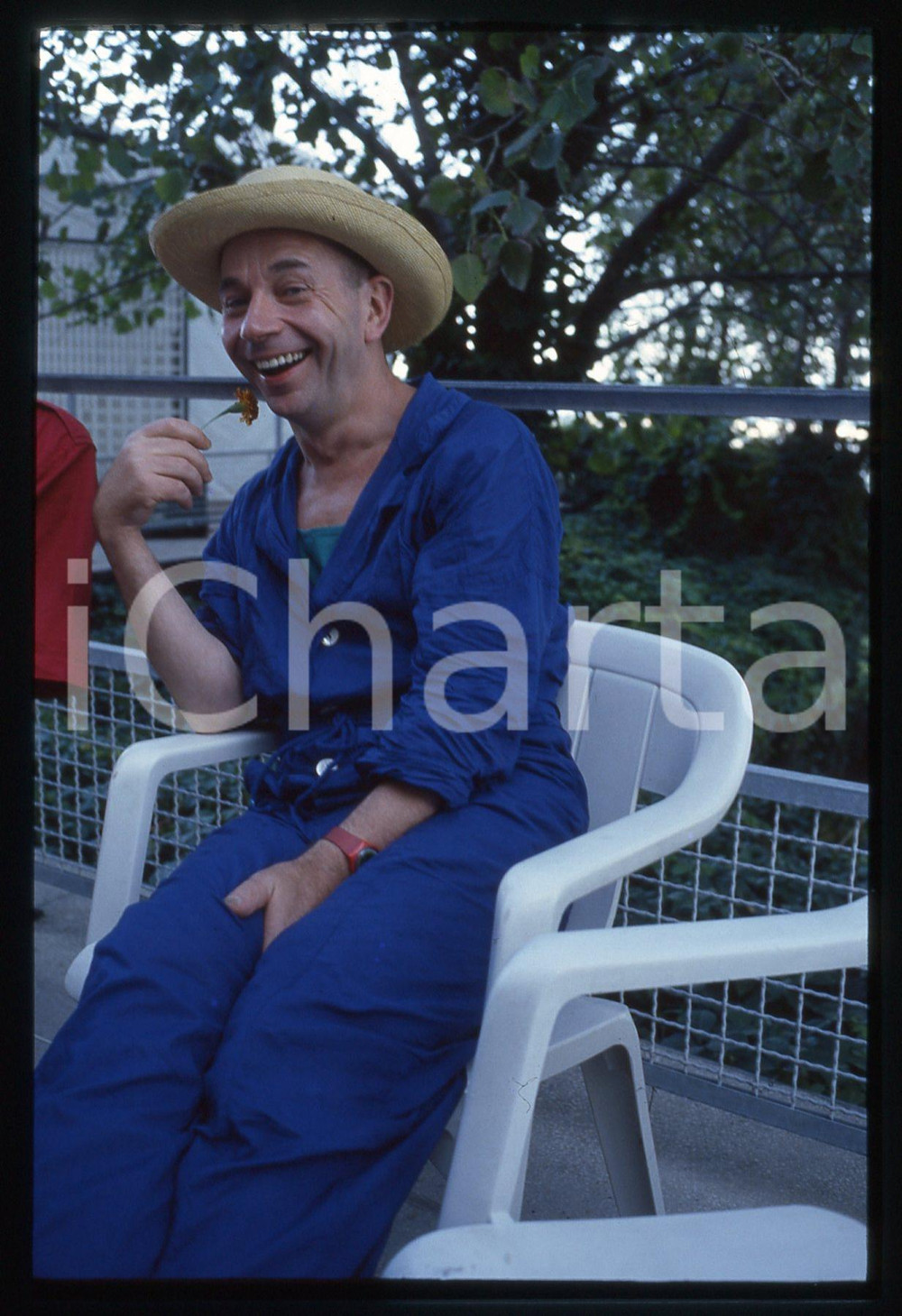 35mm vintage slide* 1987 VENEZIA Lindsay KEMP alla MOSTRA DEL CINEMA *Ritratto 3