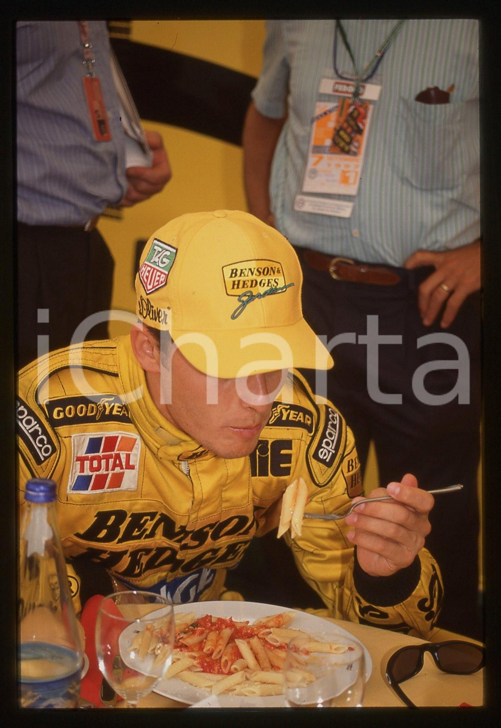 35mm vintage slide* 1997 GP SAN MARINO Giancarlo FISICHELLA - Ritratto pilota