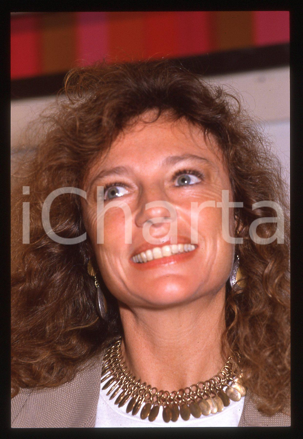 35mm vintage slide*1995 COSTUME Jacqueline BISSET Ritratto dell'attrice (4)