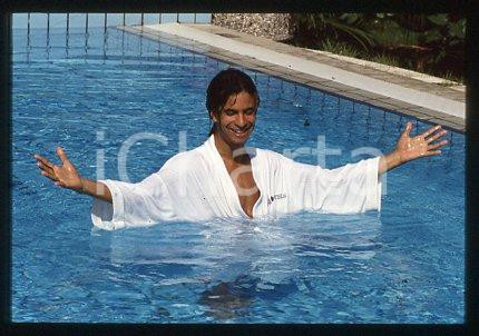 35mm vintage slide* 1987 ca MUSIC GEORGIO ALLENTINI African-American singer (52)