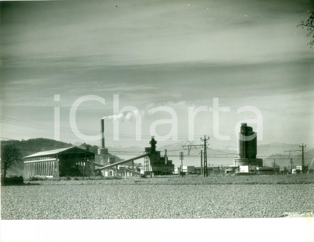 Fotografia d epoca originale 1970 ca TOULOUSE F Veduta di una raffineria Fotografia 1