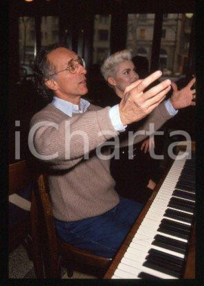 35mm vintage slide* 1990 ca MILAN Italian film director Ruggero DEODATO (19)