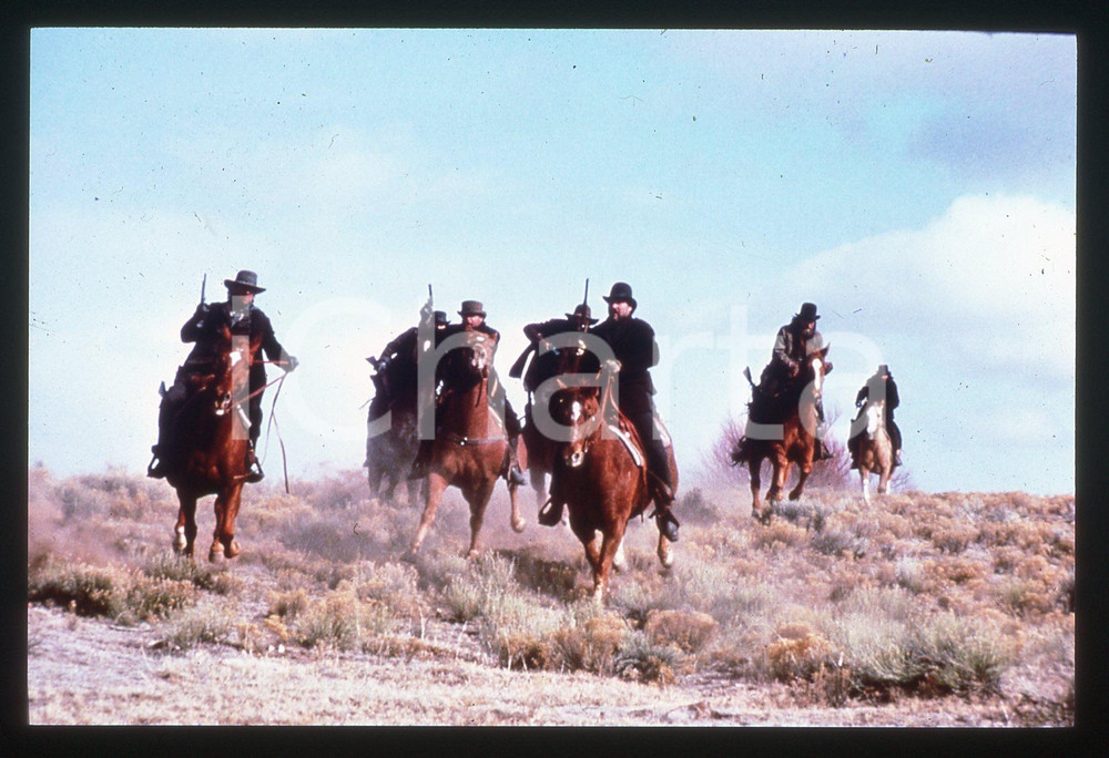 35mm vintage slide* 1988 YOUNG GUNS Allen KELLER in una scena del film