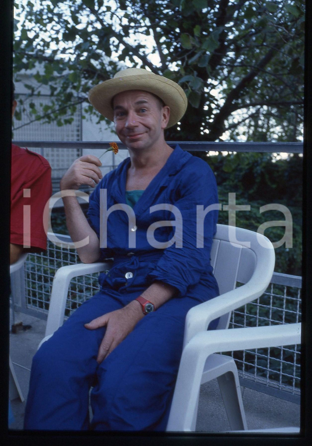 35mm vintage slide* 1987 VENEZIA Lindsay KEMP alla MOSTRA DEL CINEMA *Ritratto 5