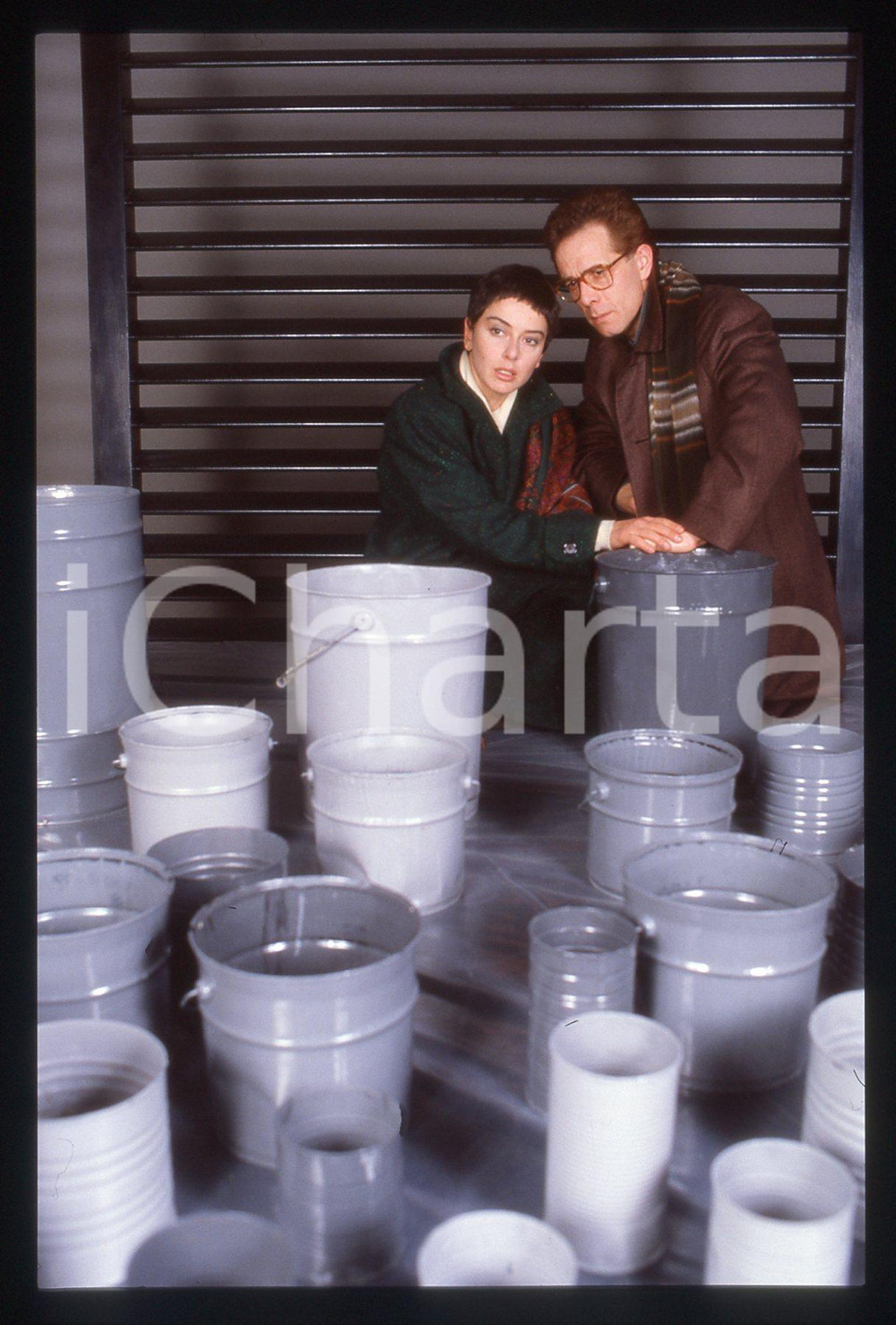 35mm vintage slide* 1987 LA CASA SCOPPIATA Monica GUERRITORE Gabriele LAVIA (7)