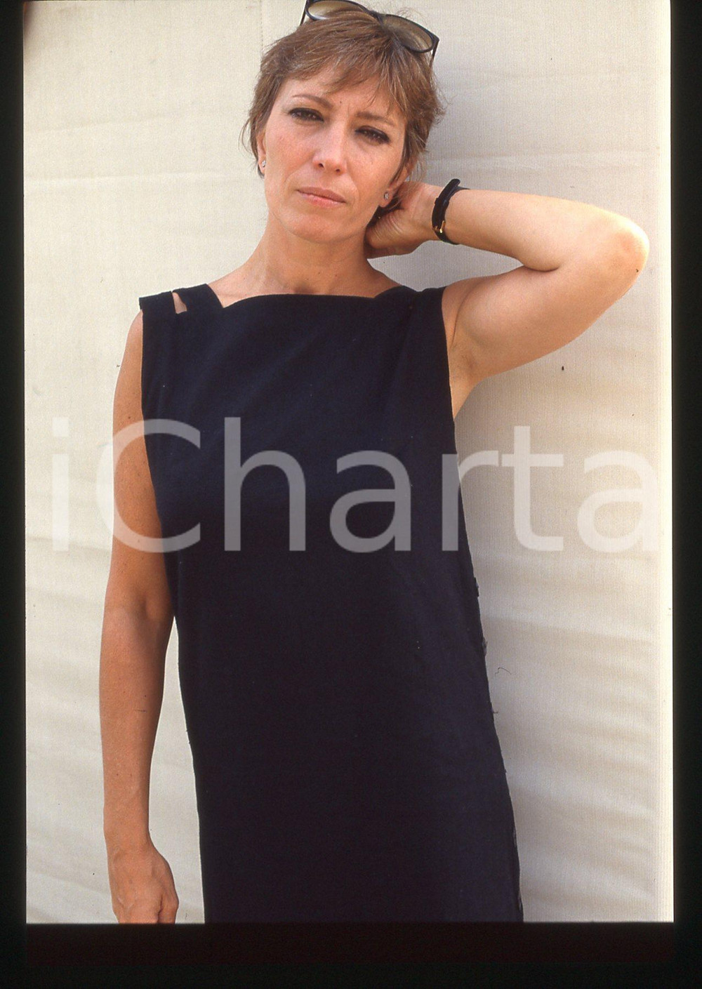 35mm vintage slide* 1986 LIDO DI VENEZIA Mercedes SAMPIETRO Ritratto attrice 7