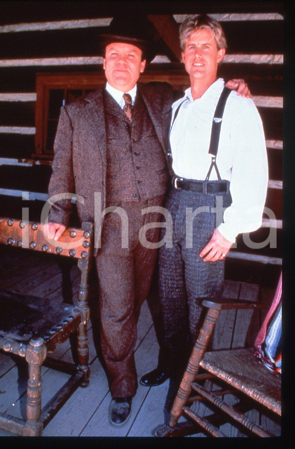 35mm vintage slide*1993 BONANZA: THE RETURN Michael LANDON Jr. Brian LECKNER 