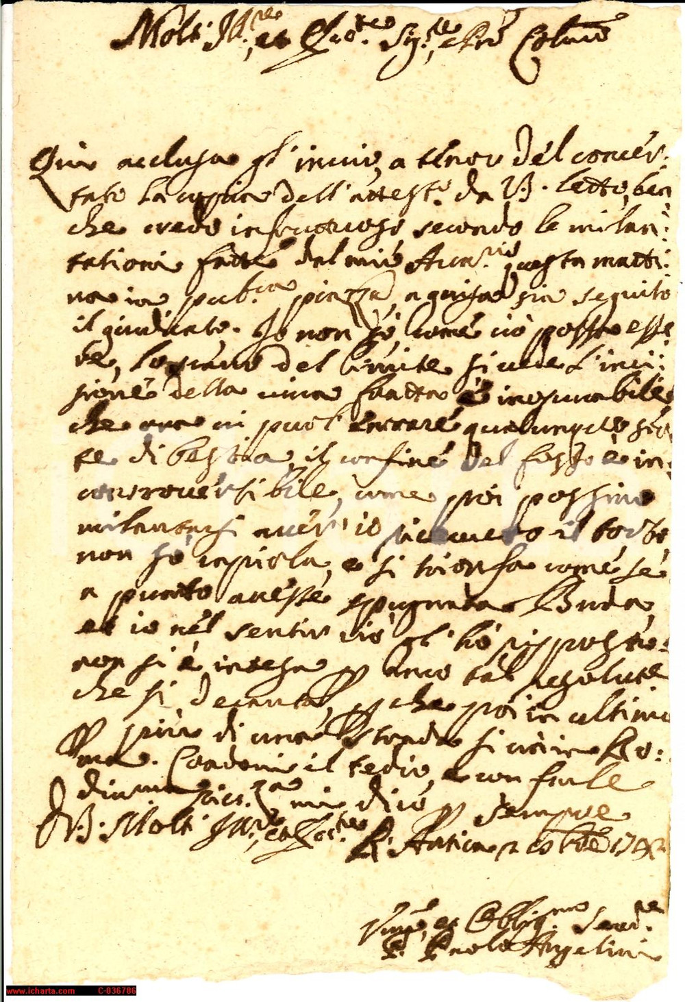 Manoscritto, lettera originale 1793 ROCCA ANTICA RI trionfa come avesse spugnata Buda 1
