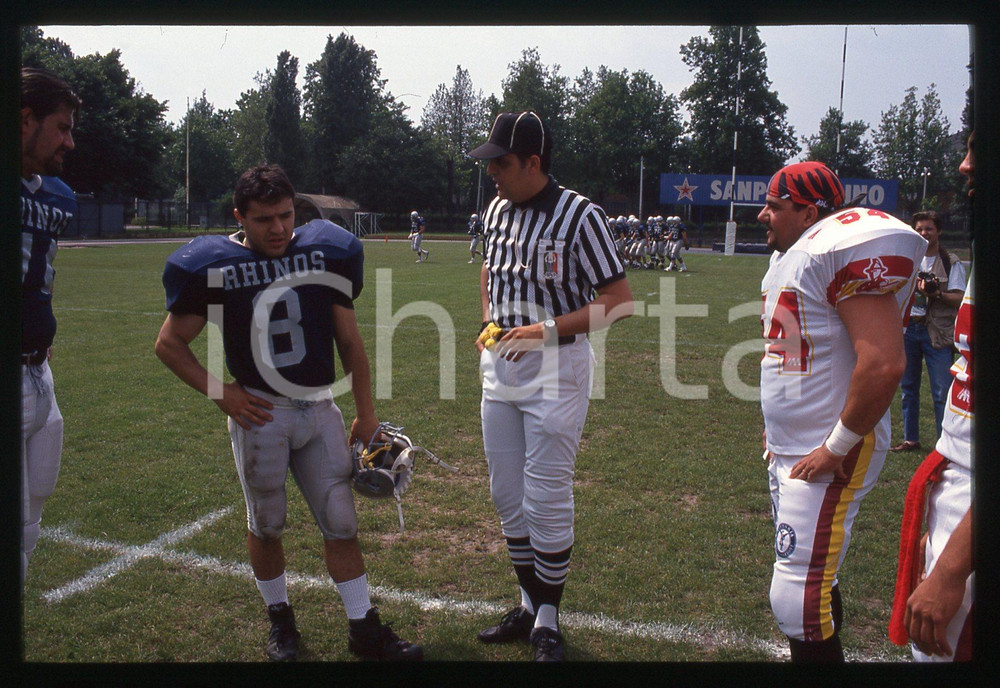 35mm vintage slide* 1994 MILANO FOOTBALL RHINOS Milano vs GLADIATORI Roma (4)