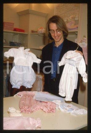 35mm vintage slide* 1988 ca MILAN Choreographer & TV director Giorgio ARESU (12)