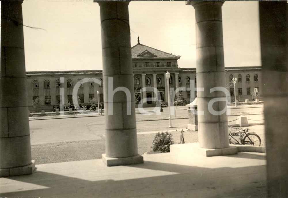 Fotografia d epoca originale 1939 KWANTUNG CINA La sede del comando dell esercito giapponese Fotografia 1