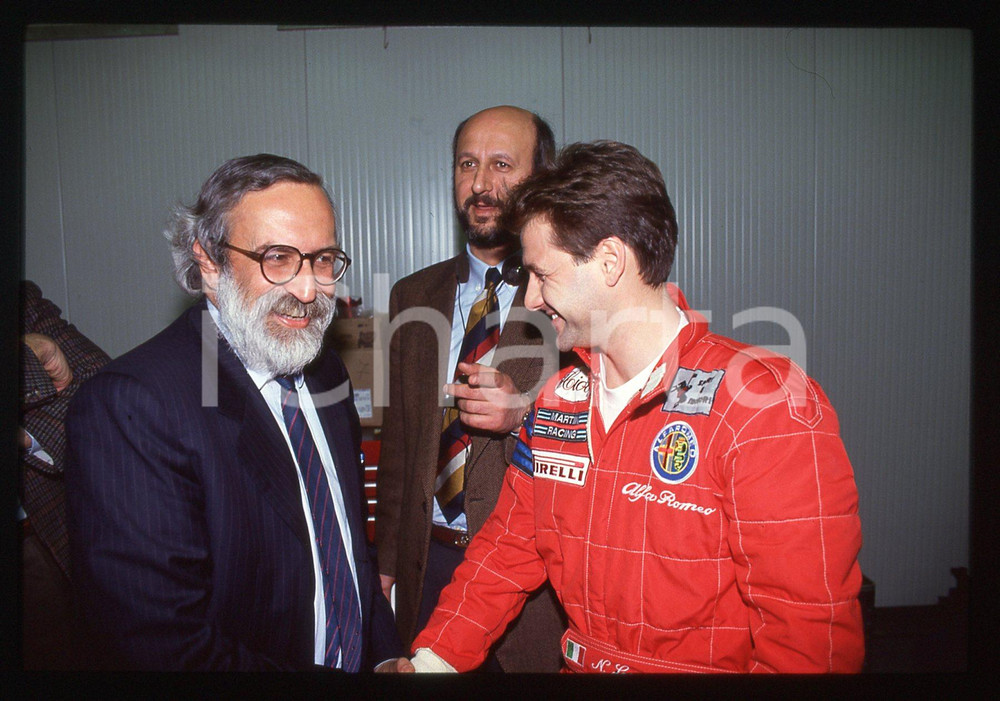 35mm vintage slide* 1992 ITALIA - SUPERTURISMO Nicola LARINI ed Enrico FERRI (7)