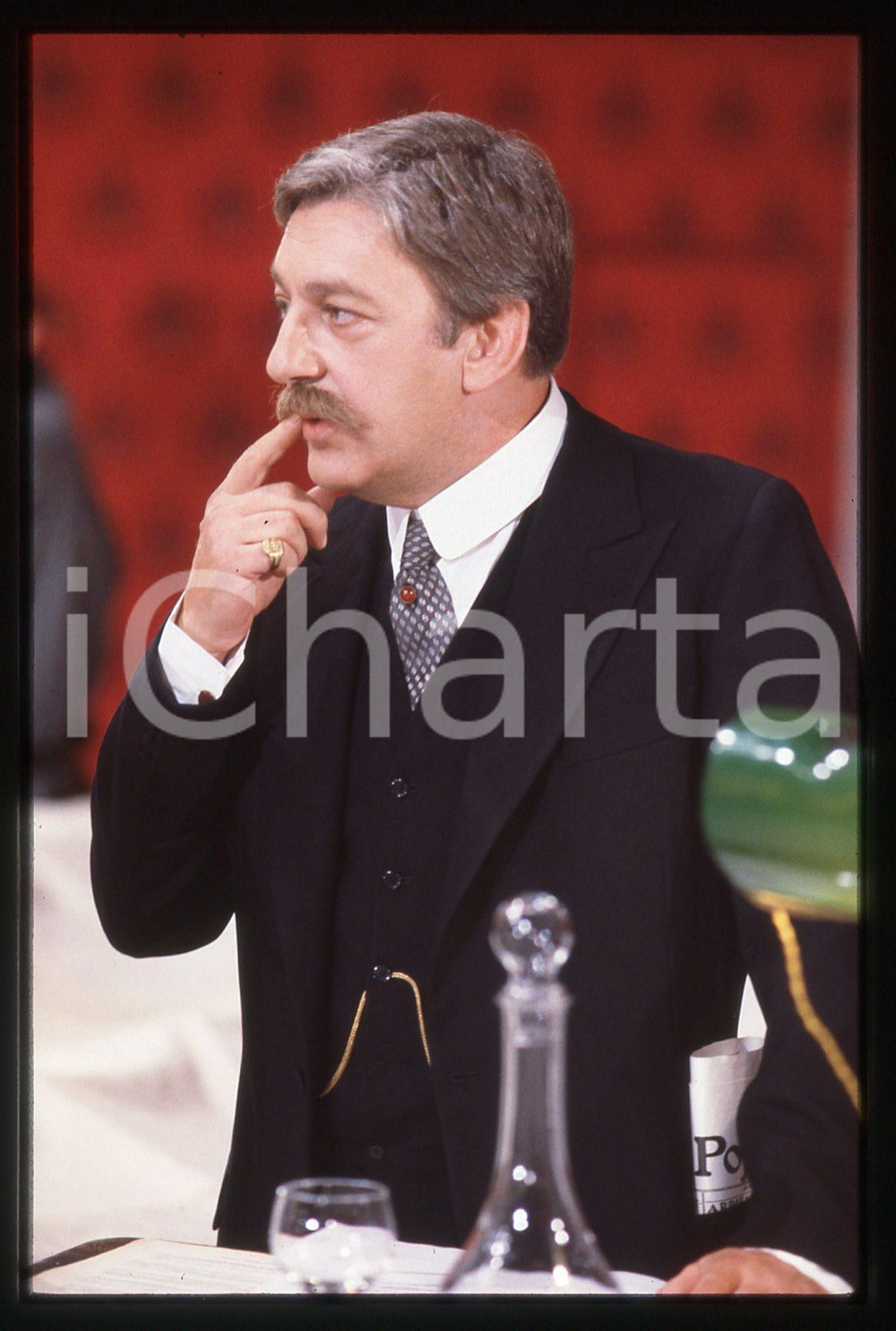 35mm vintage slide* 1985 ca COSTUME - Paolo BONACELLI