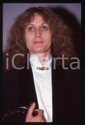 Noelle CHATELET - LITERATURE Portrait of writer 1989 ca * 35 mm vintage slide 35
