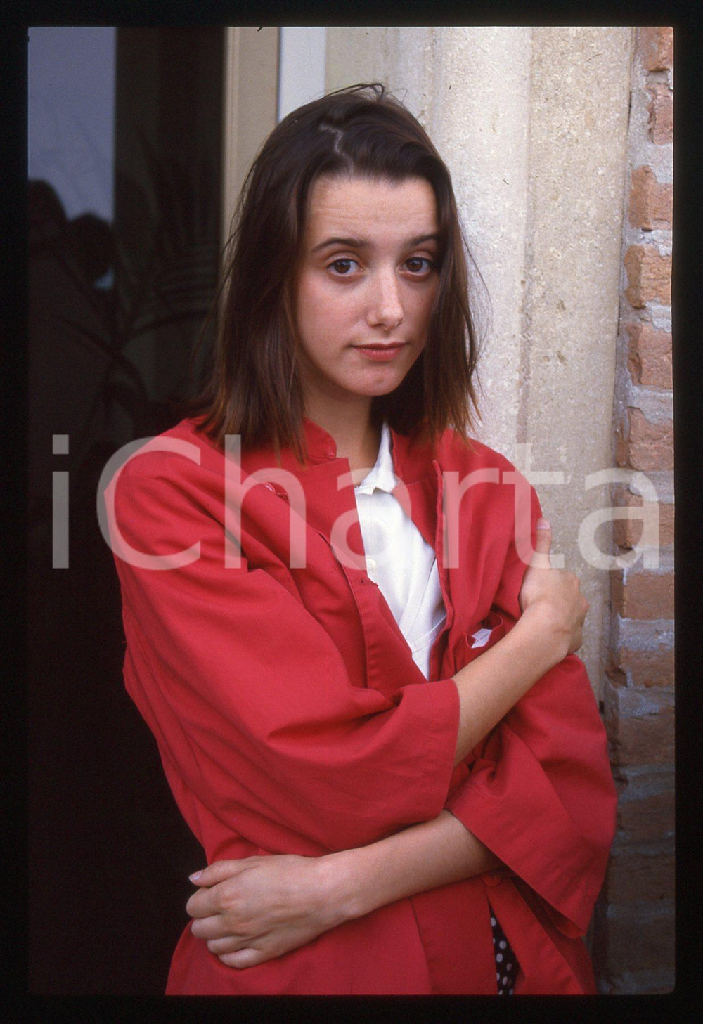 35mm vintage slide* 1988 FESTIVAL VENEZIA - Sandrine DUMAS (33)