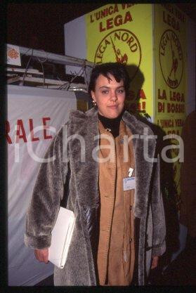 35mm vintage slide* 1995 ca LEGA NORD - ITALIA Politica Elisabetta BERTOTTI (11)