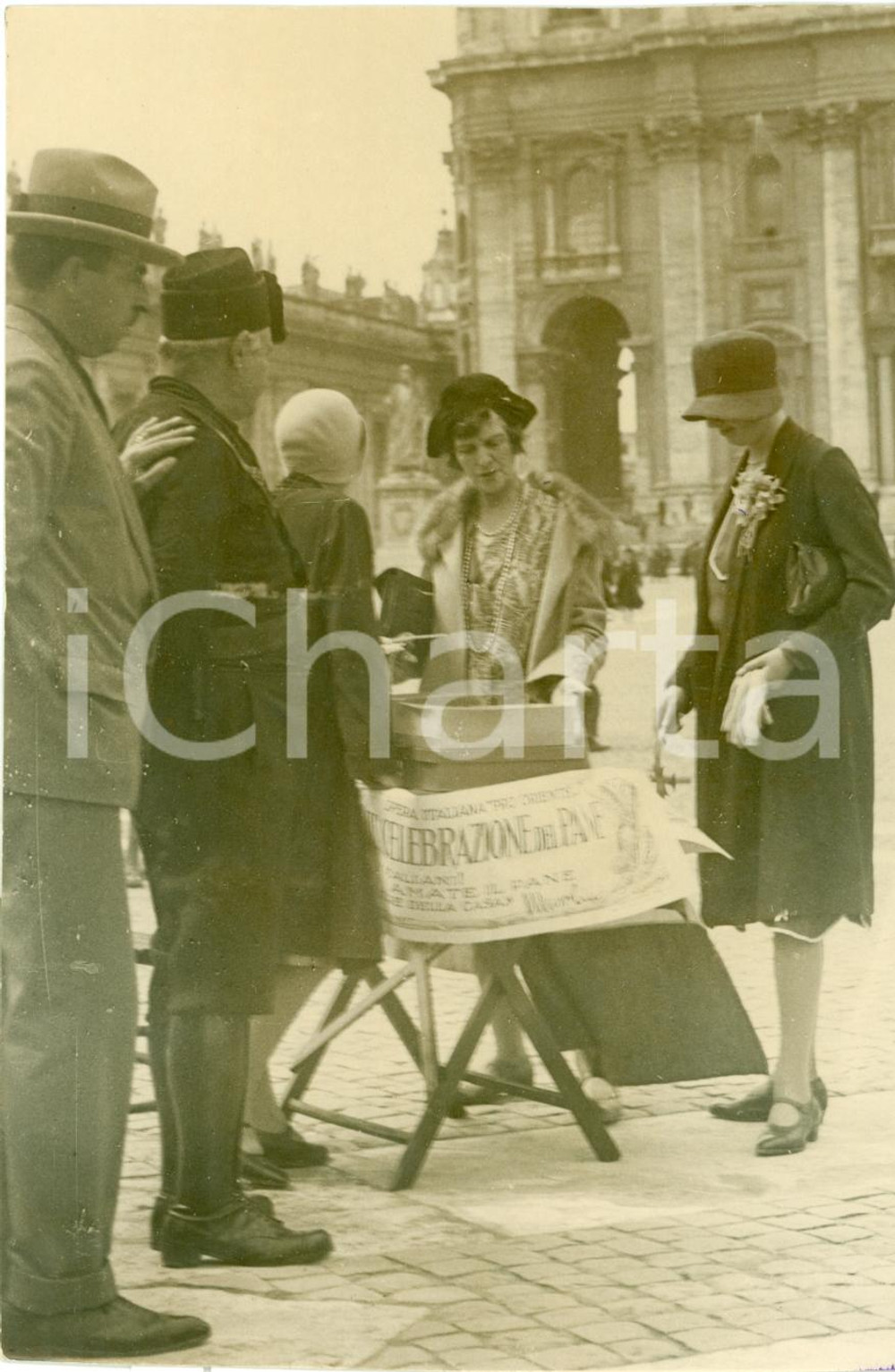 Fotografia d epoca originale 1930 TORINO Celebrazione Giornata del Pane Fotografia 1