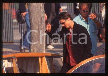 35mm vintage slide* 1996 VENICE FILM FESTIVAL Tom CRUISE Boat trip (415)