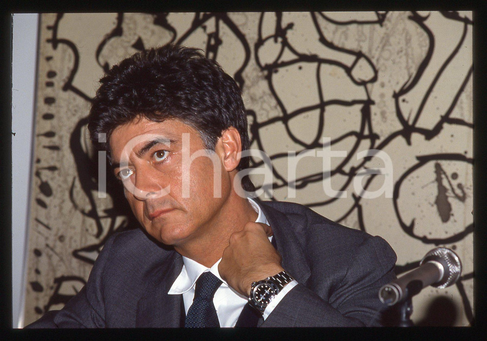 35mm vintage slide* 1991 ca Claudio MARTELLI Conferenza Ministero Giustizia (23)