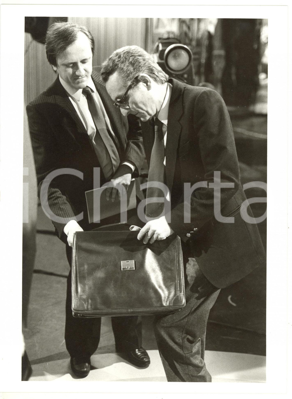 1985 ca ROMA Ritratto di Salverino DE VITO ministro del Mezzogiorno *Foto